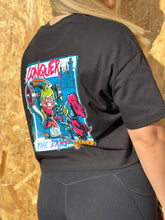 Cargar imagen en el visor de la galería, CROP-TOP - CONQUER THE WOD BLACK
